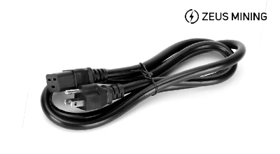 Whatsminer Cable de alimentación C19 16A UK US EU Enchufe