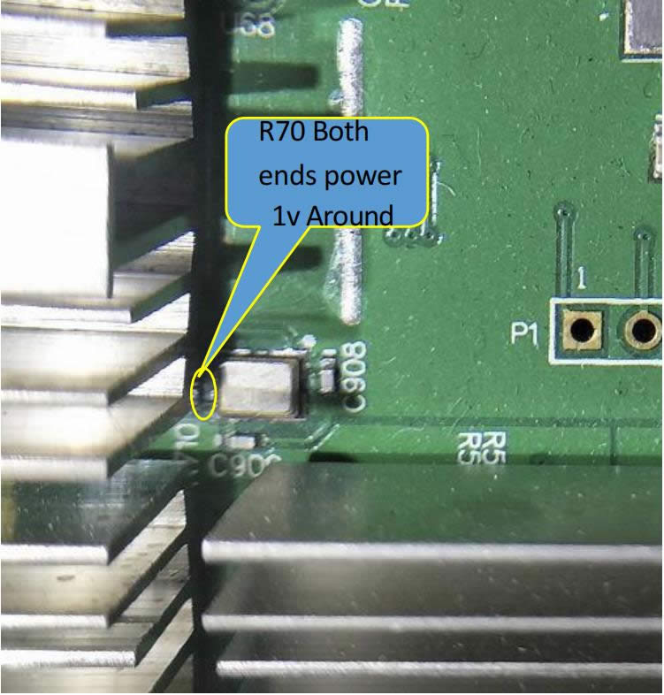 repair S9 hash board