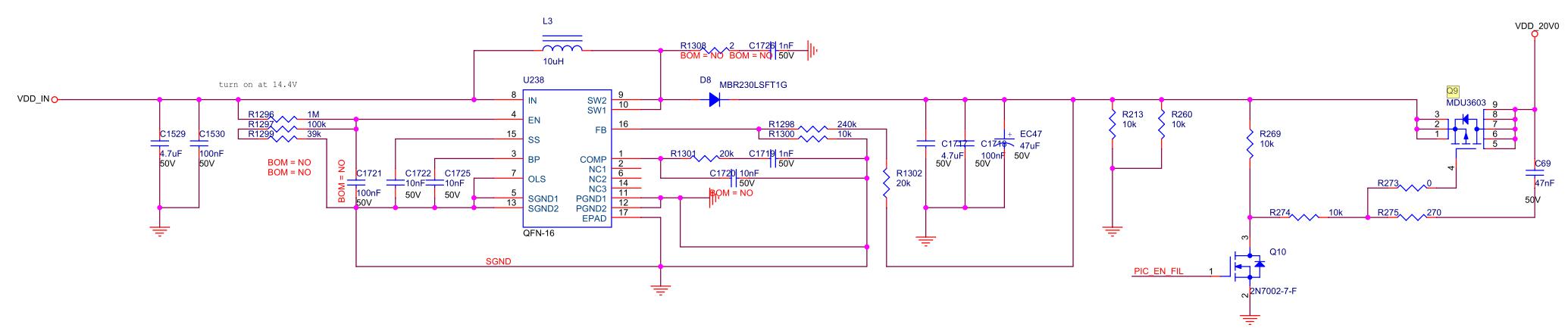 boost circuit output