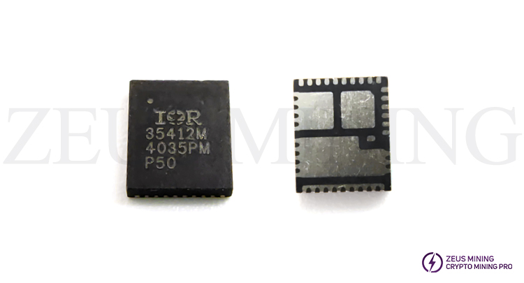 Microprocesador de serigrafía IR35412M