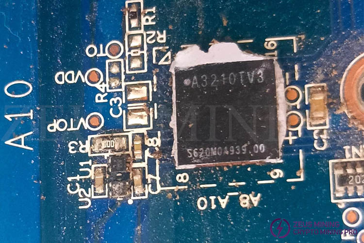 Chip de placa hash Avalon 852