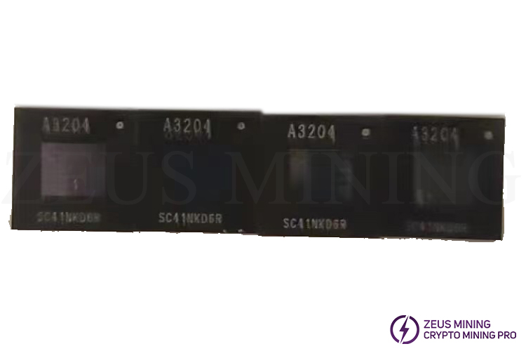Chip A3204 ASIC para Avalon