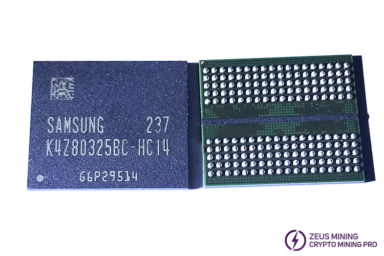 microprocesador de K4Z80325BC-HC14
