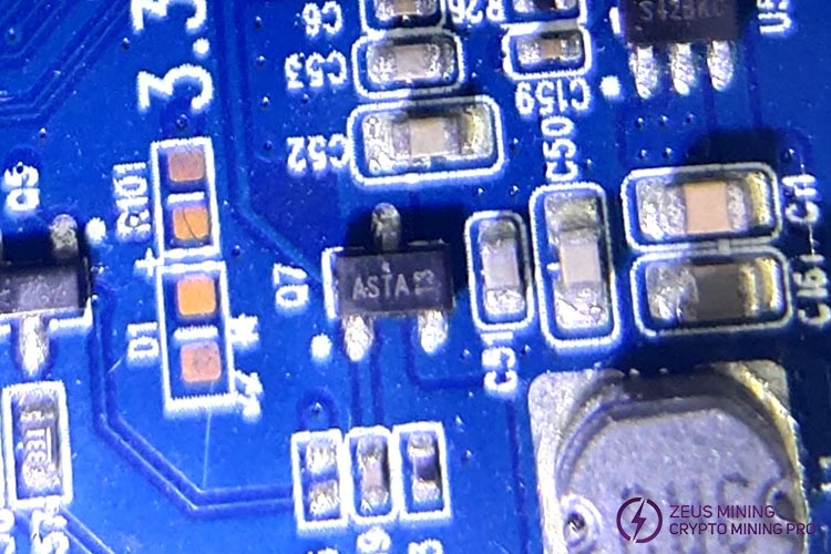 Transistor de marcado ASTA
