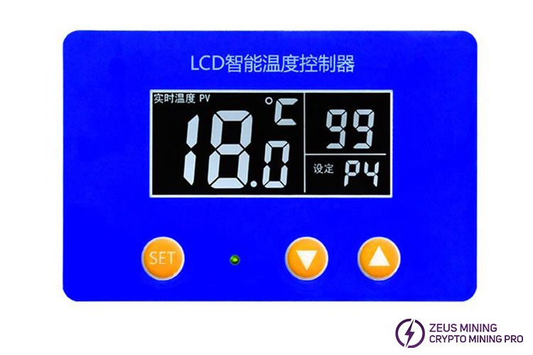 Alarma de temperatura alta del controlador de temperatura de enfriamiento de aceite ASIC