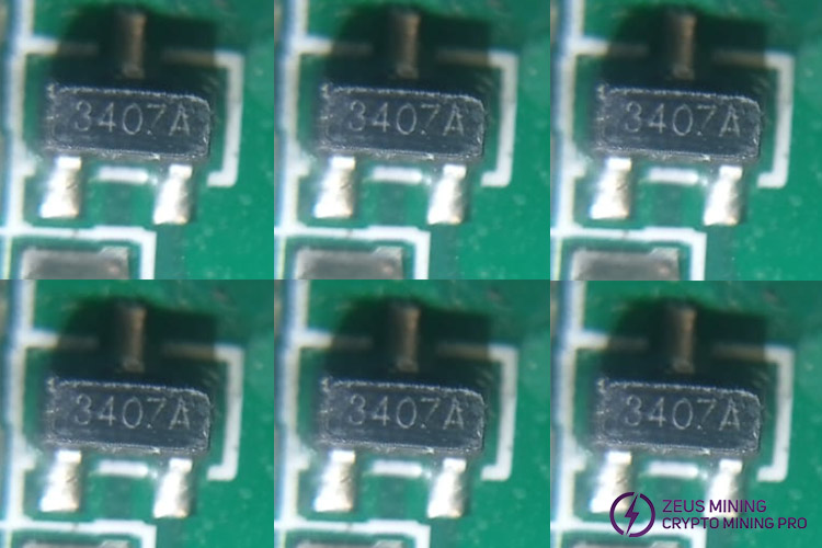 transistor de marca 3407
