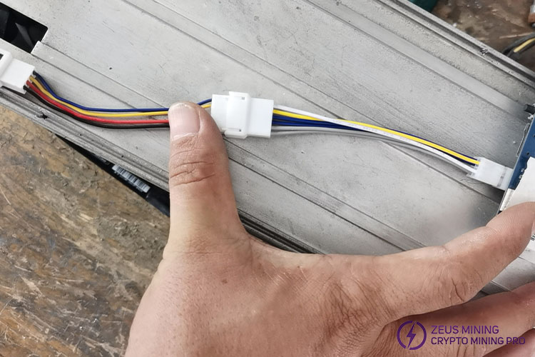 Conexión de cable adaptador de ventilador 4P a 6P