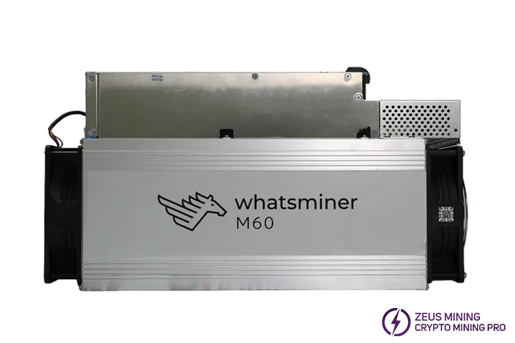 Plataforma minera Whatsminer M60