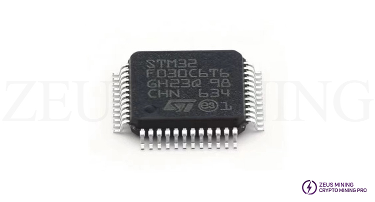 Chip controlador STM32F030C6T6