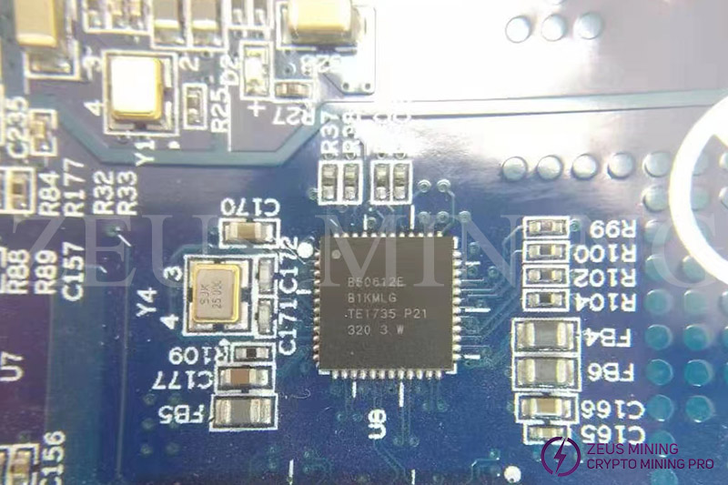 Chip de red de placa de control Antminer T9+ S9