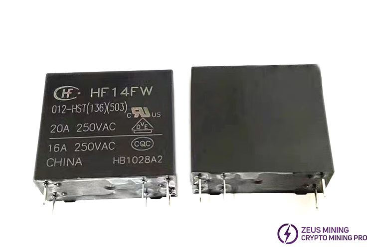 Relé de potencia HF14FW-012-HST 20A 250V