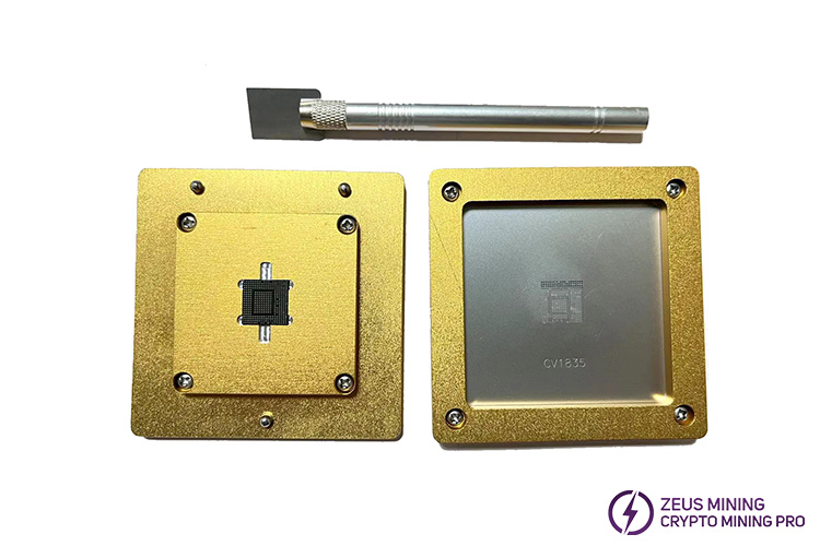 Accesorio de estañado de chip de tablero de control CV1835