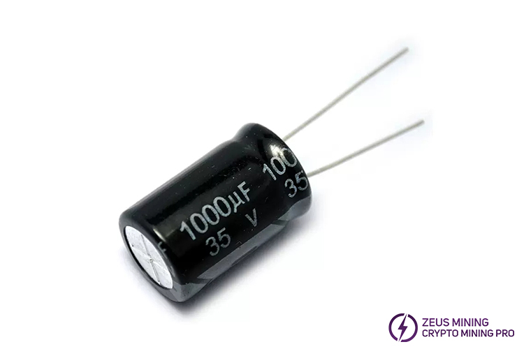 Condensador electrolítico 1000uf 35v