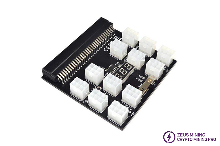 Placa adaptadora de corriente PCI-E 12x6P a la venta