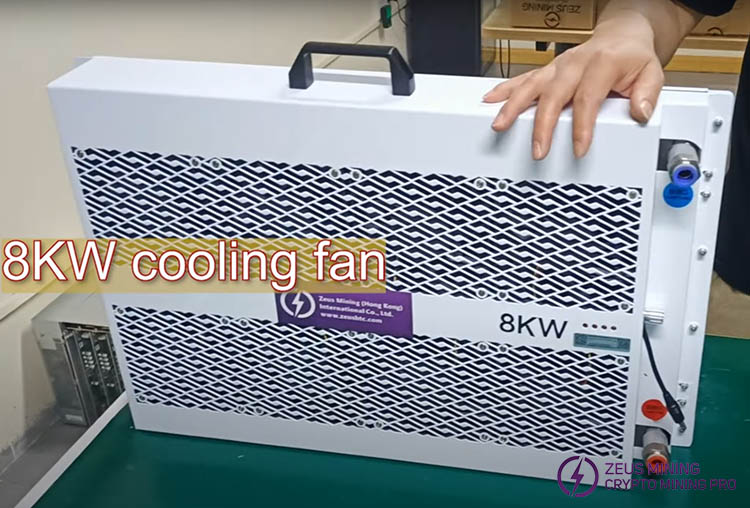ventilador de refrigeración de 8kW