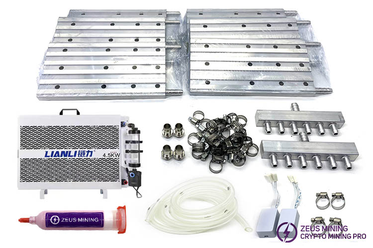 Kit de refrigeración por agua Antminer S19j Pro