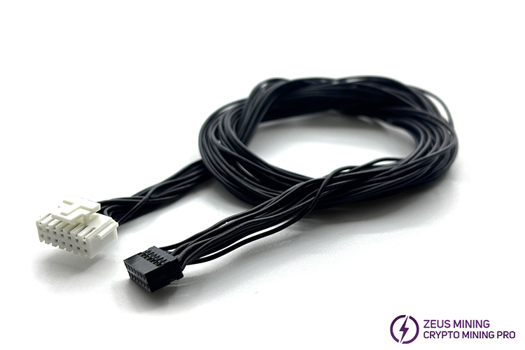 Cable de dispositivo de prueba 14P para tablero hash a tablero de control