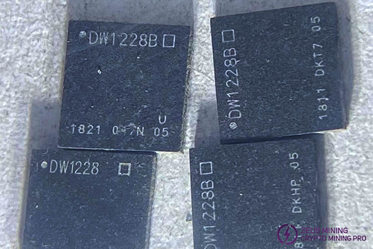Chip ASIC de placa hash DW1228B