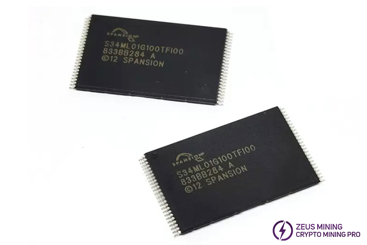 Chip de memoria S34ML01G100TFI000