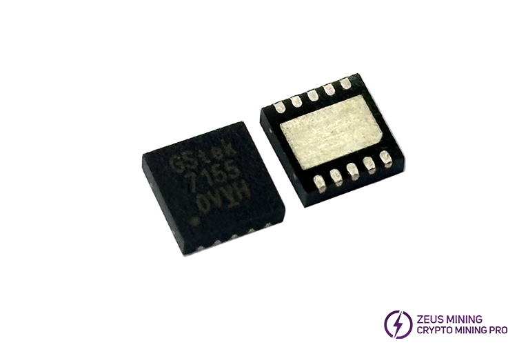 Reparación de chip LDO de placa hash Antminer E9pro.