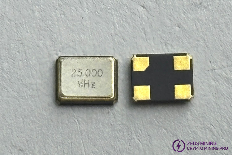 Oscilador de cristal SJK 25.000