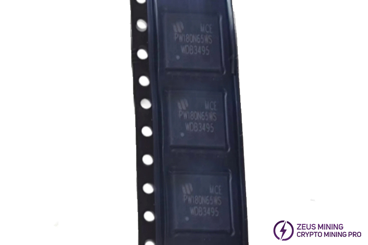 Chip MOSFET PW180N65WS para S19 Hydro