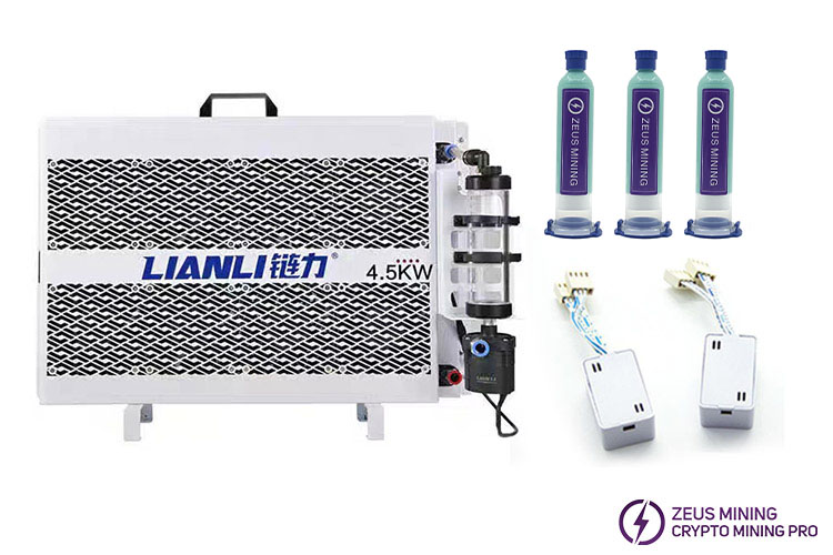Kit de refrigeración por agua mejorado para minero de chips S19XP 110 ASIC