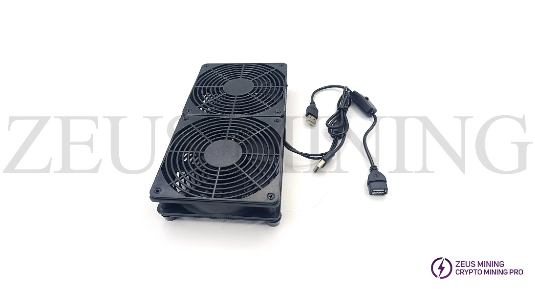 base de ventilador de enfriamiento dual