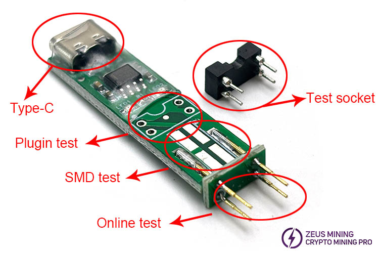 Probador de optoacoplador V5.0 para reparación de PSU