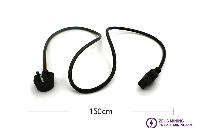 Cable de alimentación ibelink BM-S3-SC con enchufe británico