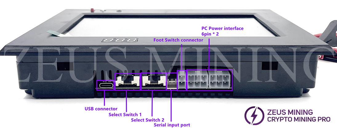 Avalon hash board tester interface