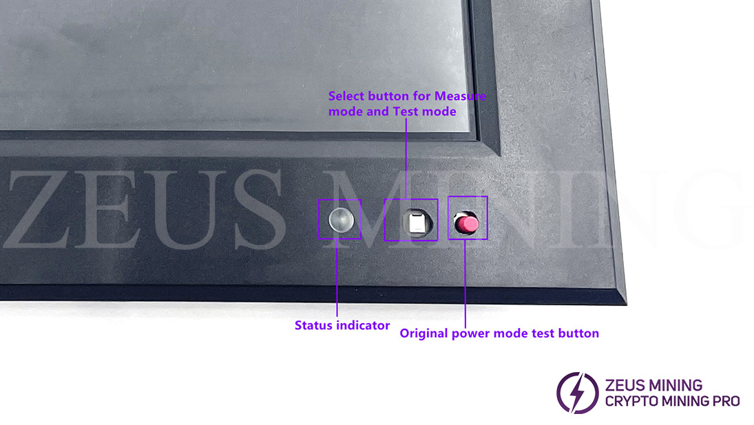 Avalon test jig button