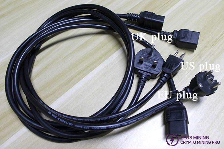 Cable de alimentación Whatsminer M20S
