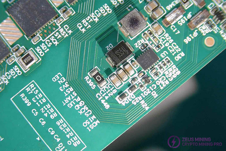 Ubicación de SS54L en el hashboard