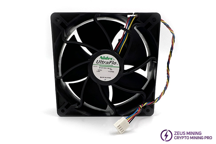 W12E12BS11B5-07 12VDC 1.65A 120mm ventilador modelo