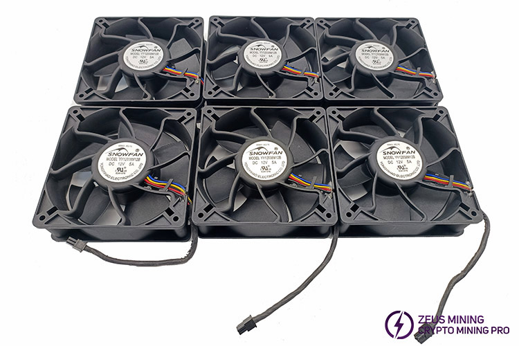 Ventilador de refrigeración de 12 cm para STU-U6