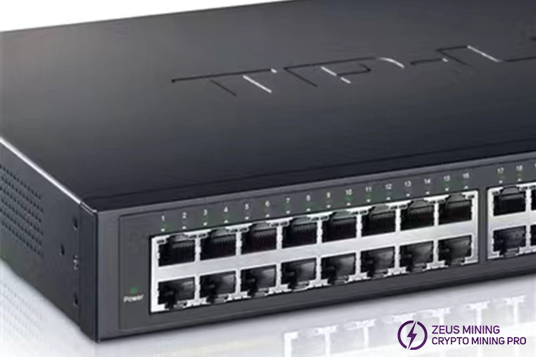 TL-SG1048 Conmutador Gigabit de 48 puertos para montaje en rack