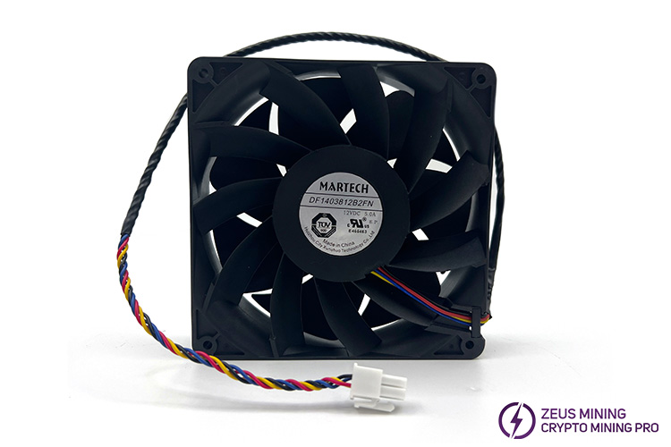 Ventilador refrigerador Martech DF1403812B2FN para Antminer S21pro