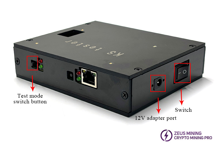 Accesorio de prueba de tablero de hash KS