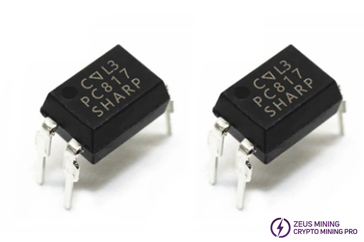 Optoacopladores de fototransistor PC817