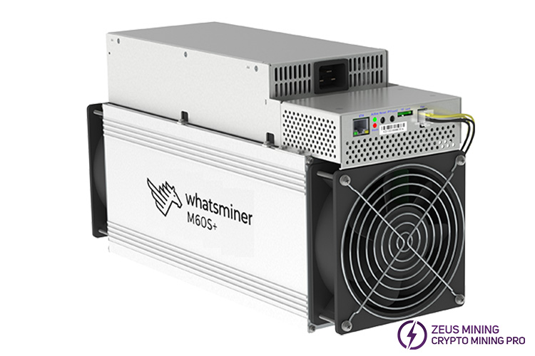 WhatsMiner M60S+ 190T 3230W BTC minero