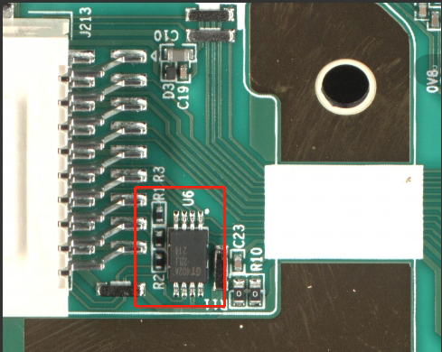 Chip EEPROM de placa hash S21