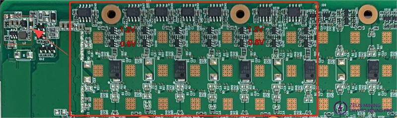 Manual de reparación de placa hash S19 pro+ Hydro