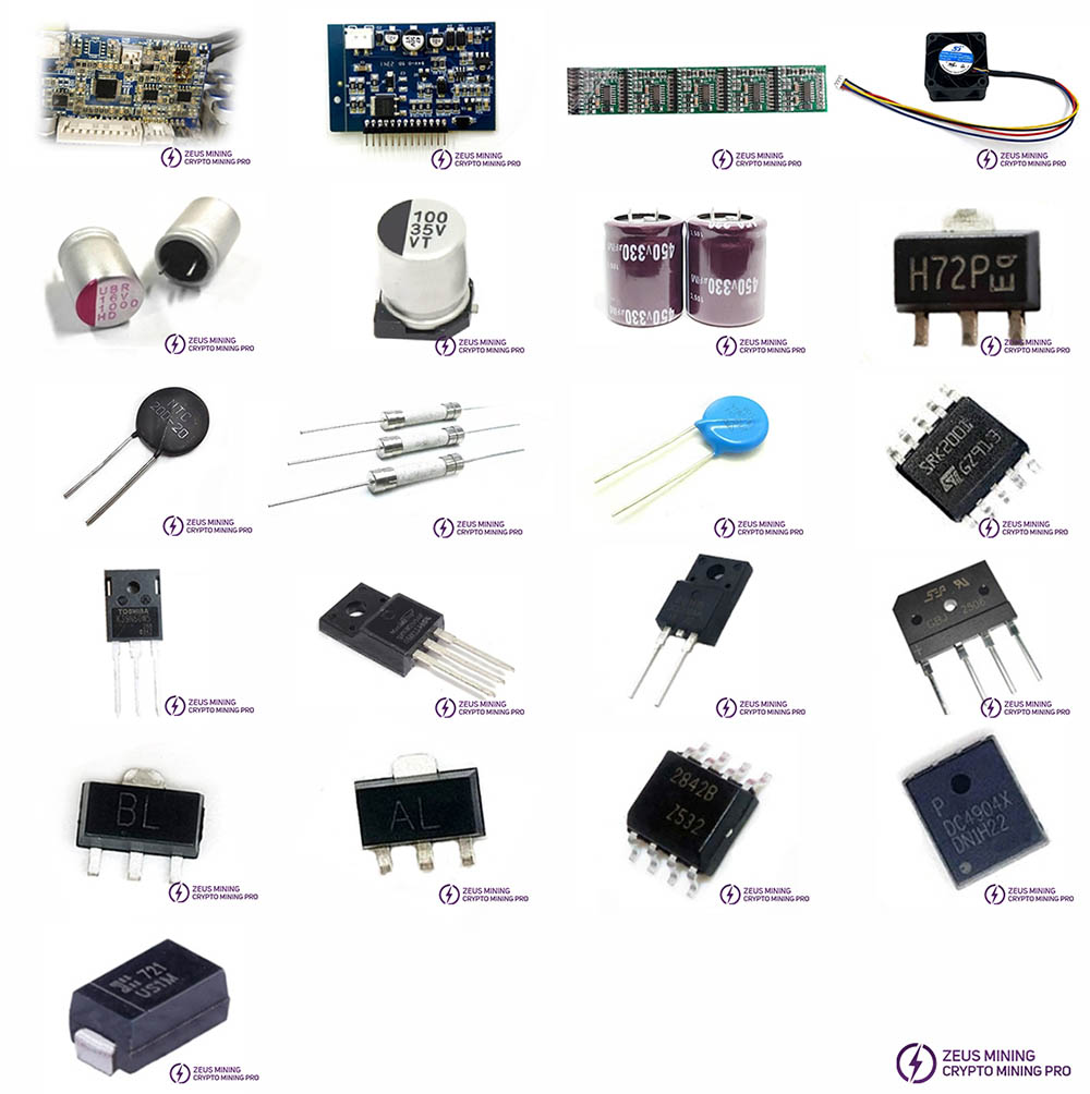 Piezas de repuesto de la fuente de alimentación PSU3300-03