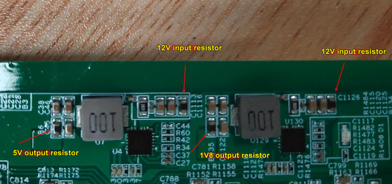 Verifique la impedancia del chip elevador