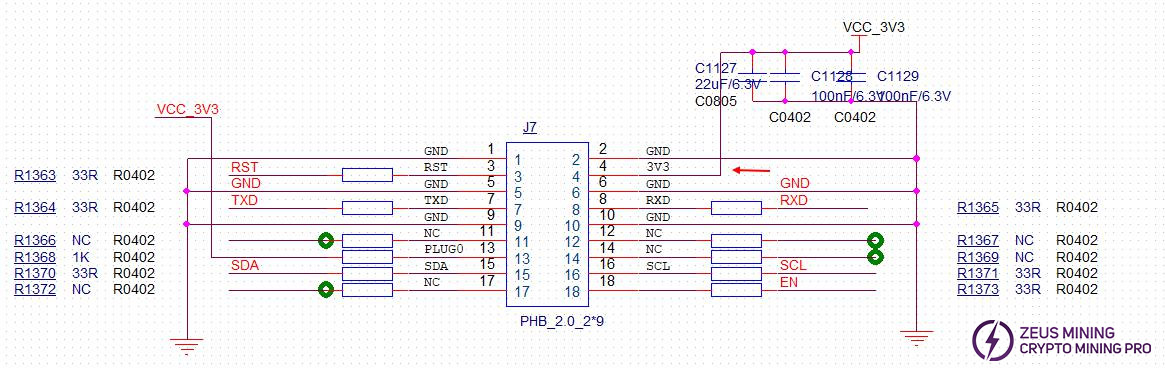 Circuito de interfaz de E/S Diagrama