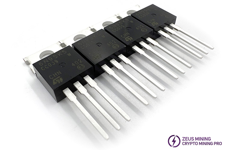 MOSFET de potencia para STP6N95K5