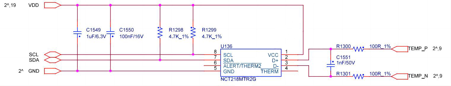 Sensor de temperatura del S19a pro