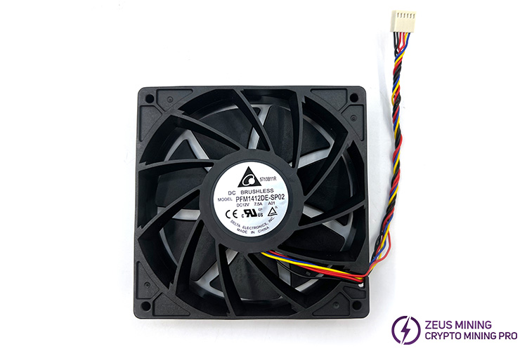 Ventilador de refrigeración Whatsminer 12V 7.5A