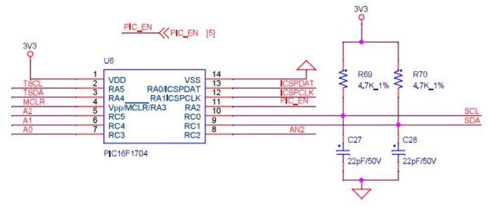 Diagrama de circuito PIC Antminer S19a